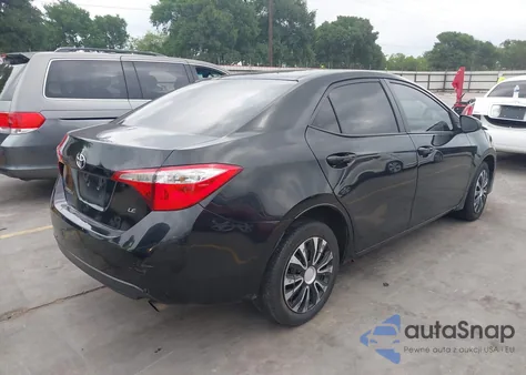 2016 Toyota Corolla Le из США, поврежденный, VIN 2T1BURHE1GC624973